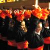 Mujeres portapasos en el Viernes de Dolores